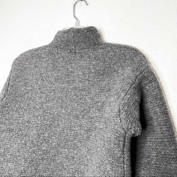 Gudrun Sjödén Felted 100% Wool Long Collar Jacket Coat Lagenlook - Picture 7 of 12